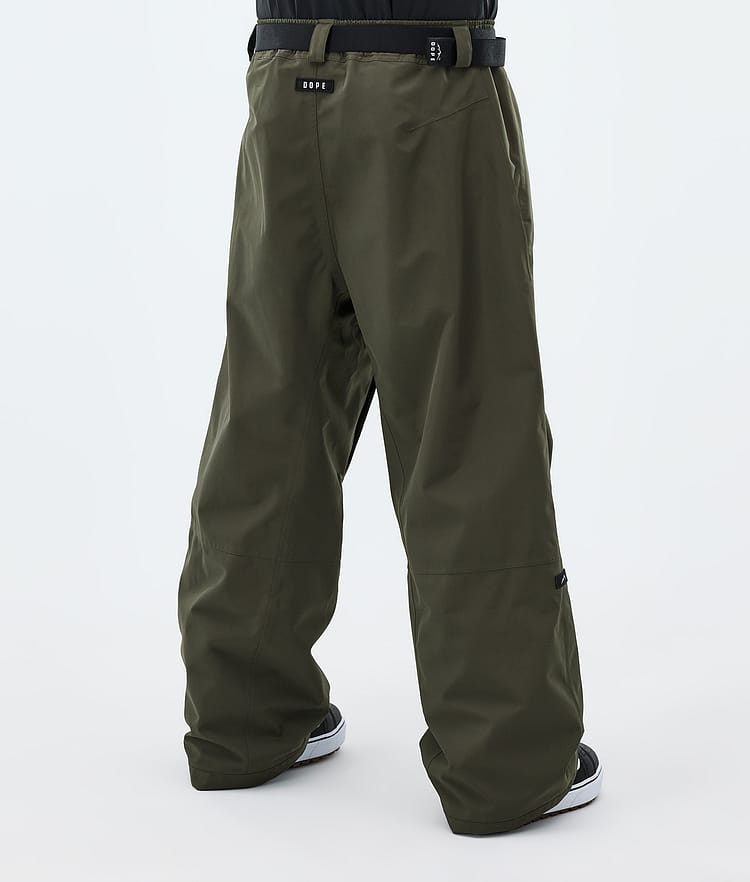 Dope Big Snowboardbyxa Herr Olive Green, Image 4 of 5