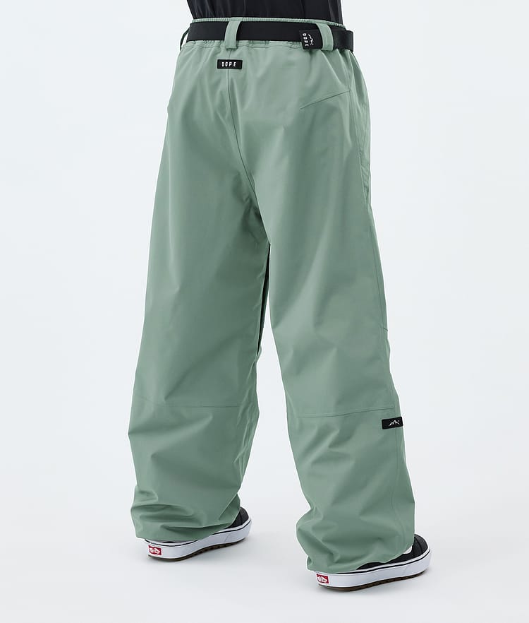 Dope Big W Snowboardbyxa Dam Faded Green, Bild 4 av 5