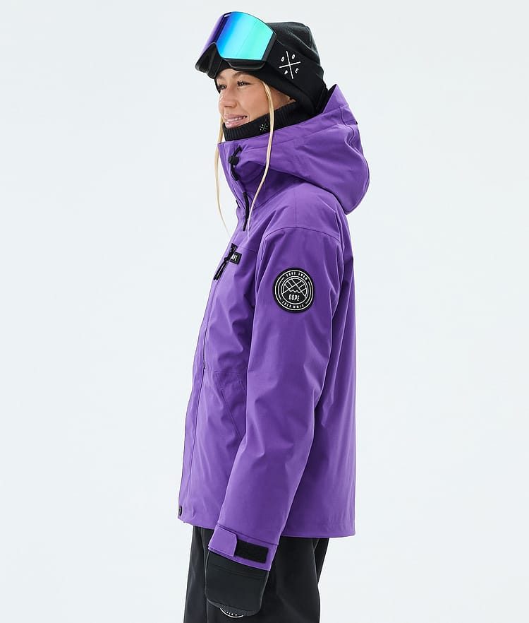 Dope Blizzard W Full Zip Skidjacka Dam Vivid Purple, Image 5 of 9