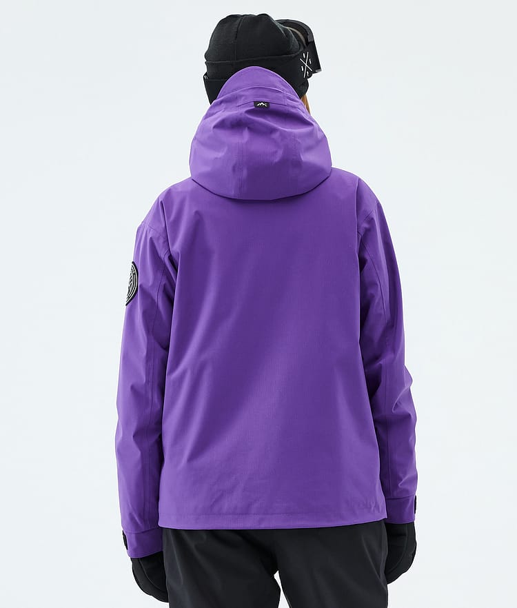 Dope Blizzard W Full Zip Skidjacka Dam Vivid Purple, Image 6 of 9