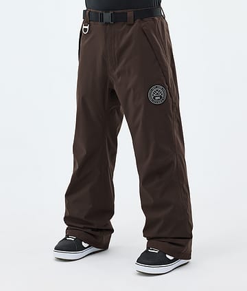 Dope Blizzard Snowboardbyxa Dark Brown