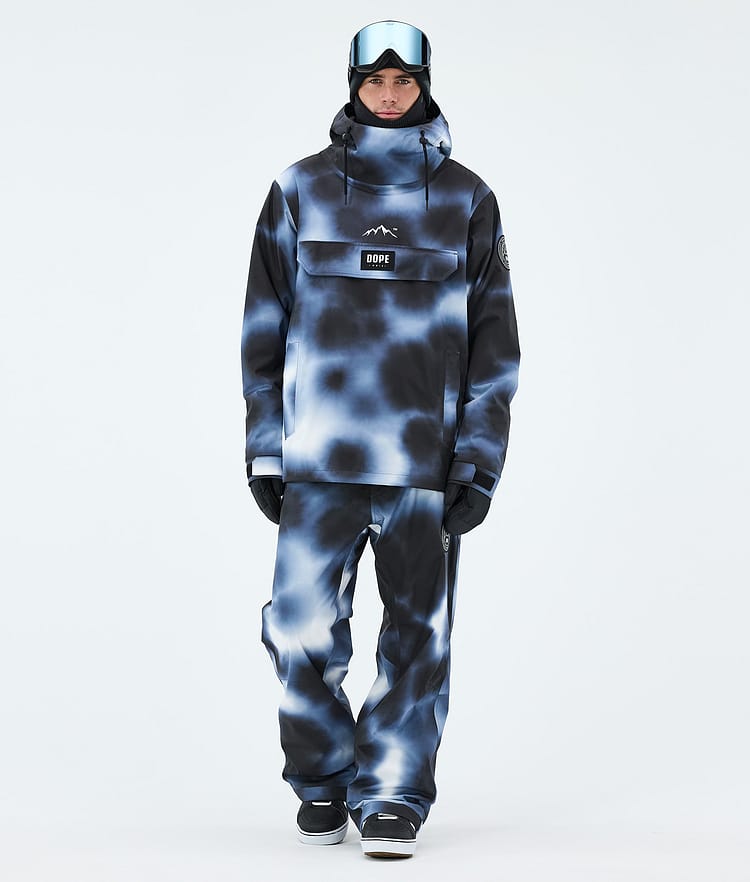 Dope Blizzard Snowboardbyxa Herr Dark Blue Tiedye, Image 2 of 5