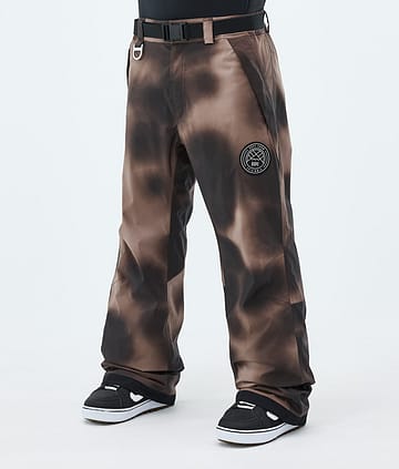 Dope Blizzard Snowboardbyxa Brown Tiedye