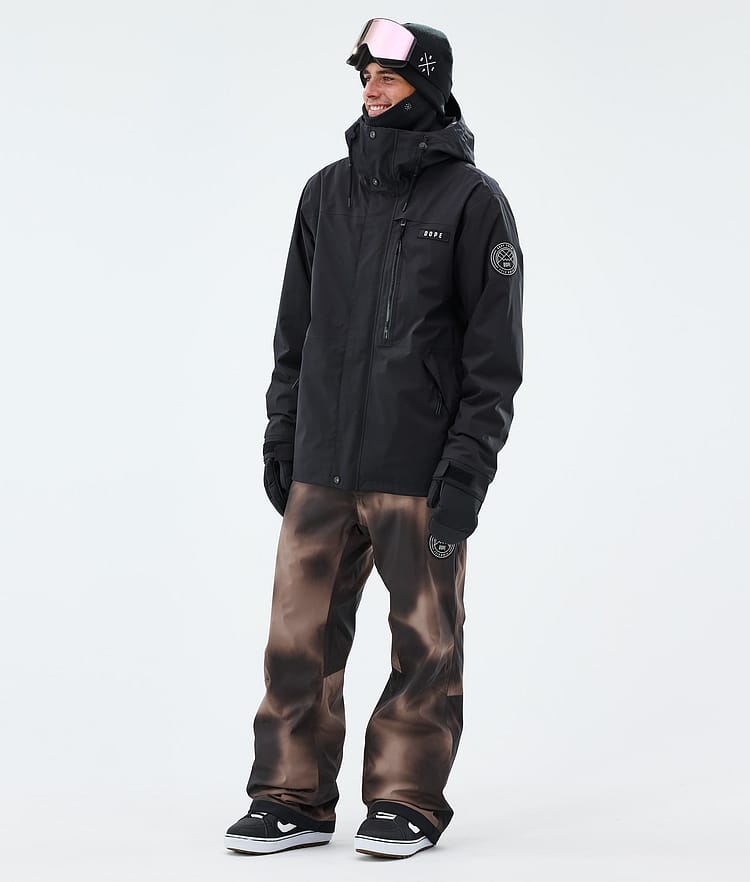 Dope Blizzard Snowboardbyxa Herr Brown Tiedye, Image 2 of 5