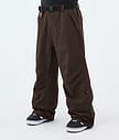 Dope Big Snowboardbyxa Herr Dark Brown