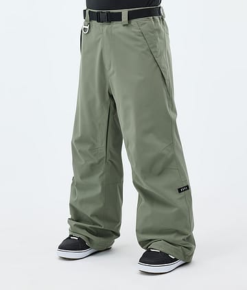 Dope Big Snowboardbyxa Moss Green