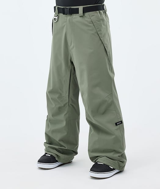 Dope Big Snowboardbyxa Man Moss Green