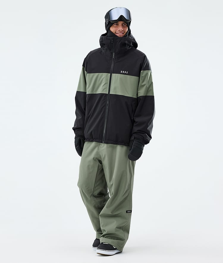 Dope Big Snowboardbyxa Herr Moss Green, Image 2 of 5