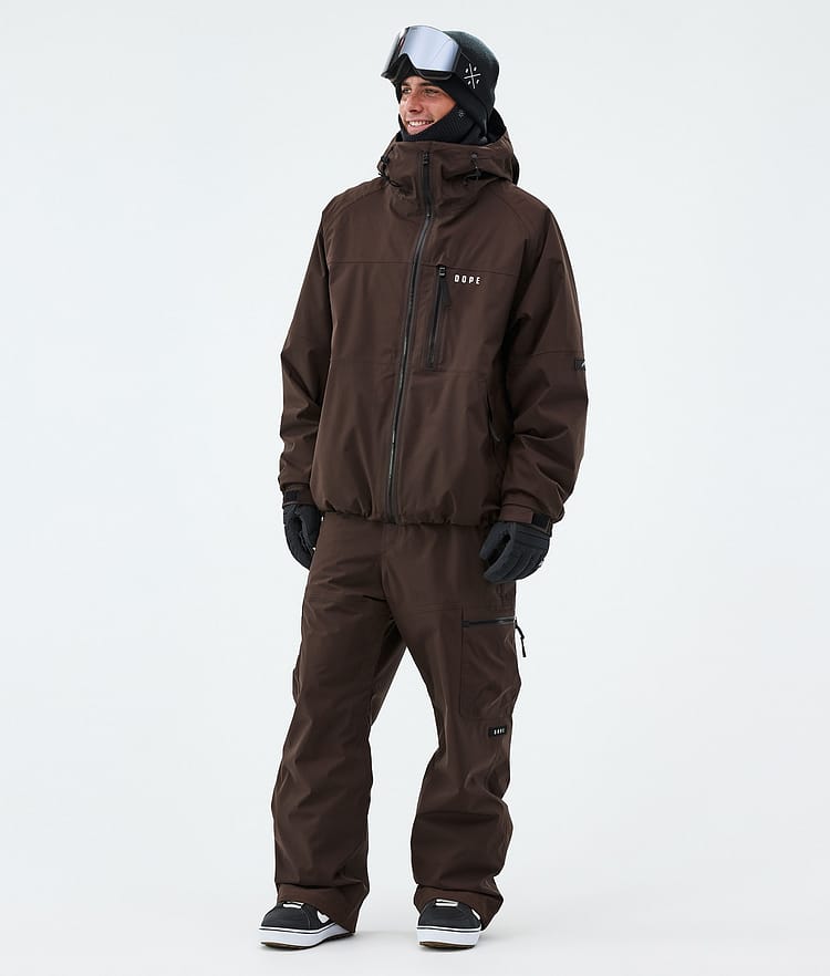 Dope Apex Snowboardbyxa Herr Dark Brown, Image 2 of 6