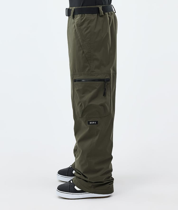 Dope Apex Snowboardbyxa Herr Olive Green, Image 3 of 6