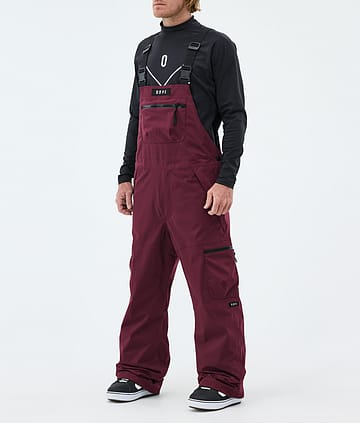 Dope Vertex Snowboardbyxa Burgundy