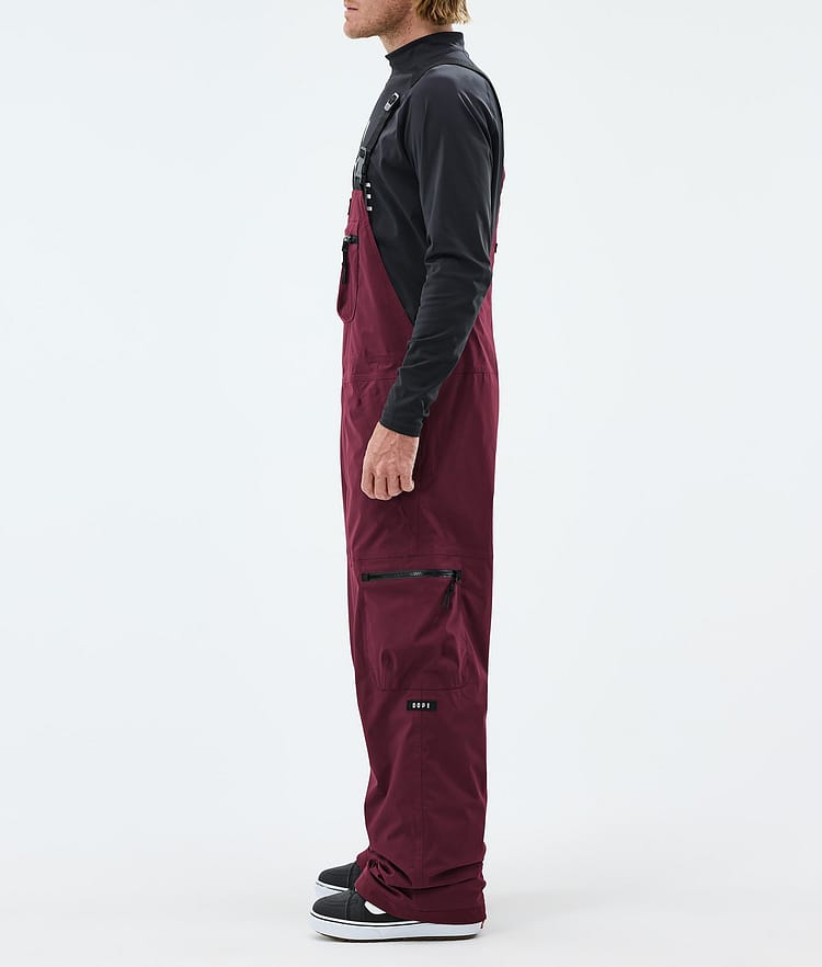 Dope Vertex Snowboardbyxa Herr Burgundy, Bild 3 av 7