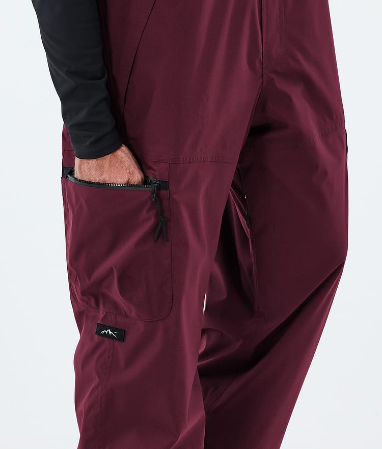 Dope Vertex Snowboardbyxa Herr Burgundy, Bild 7 av 7