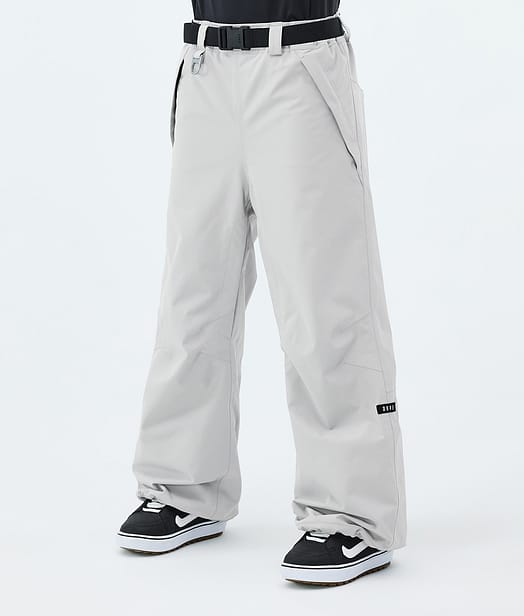 Dope Big W Snowboardbyxa Kvinna Light Grey