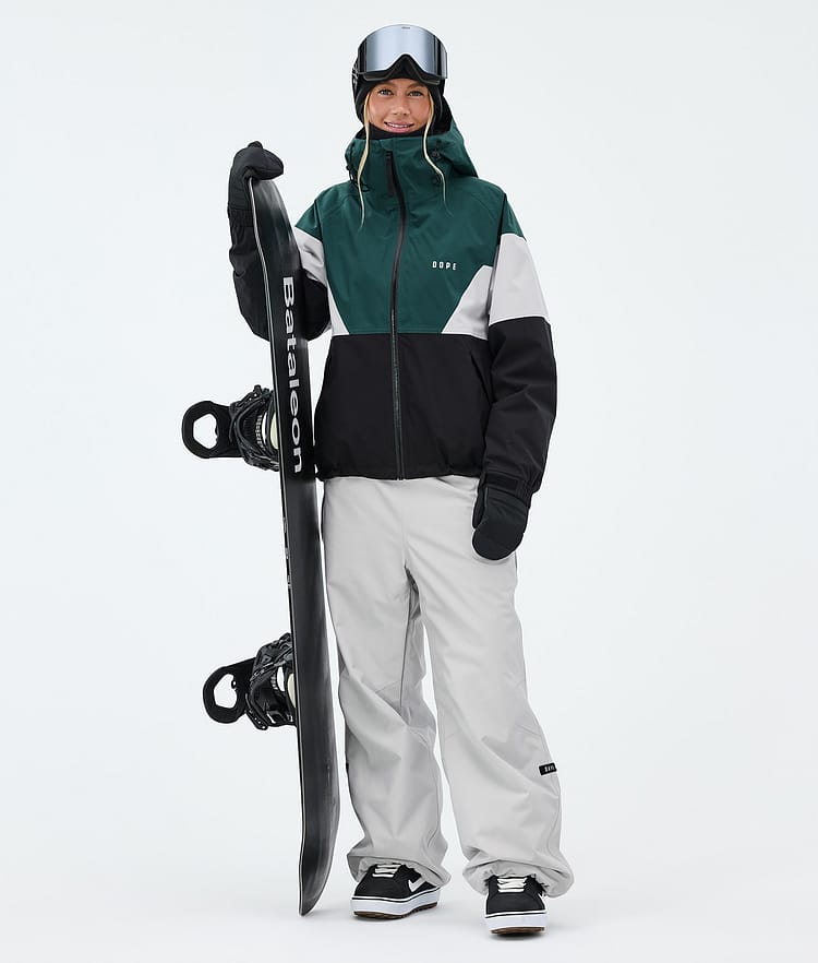 Dope Big W Snowboardbyxa Dam Light Grey, Image 2 of 5