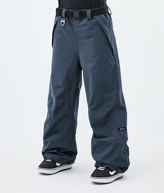 Dope Big W Snowboardbyxa Kvinna Metal Blue
