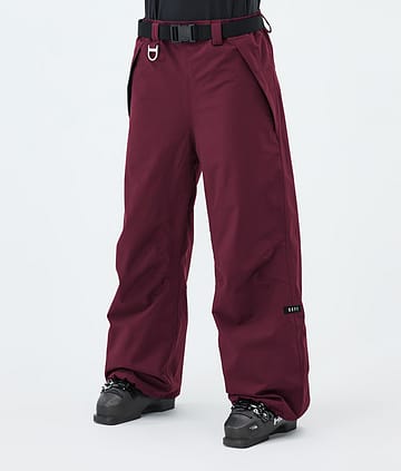 Dope Big W Skidbyxa Burgundy