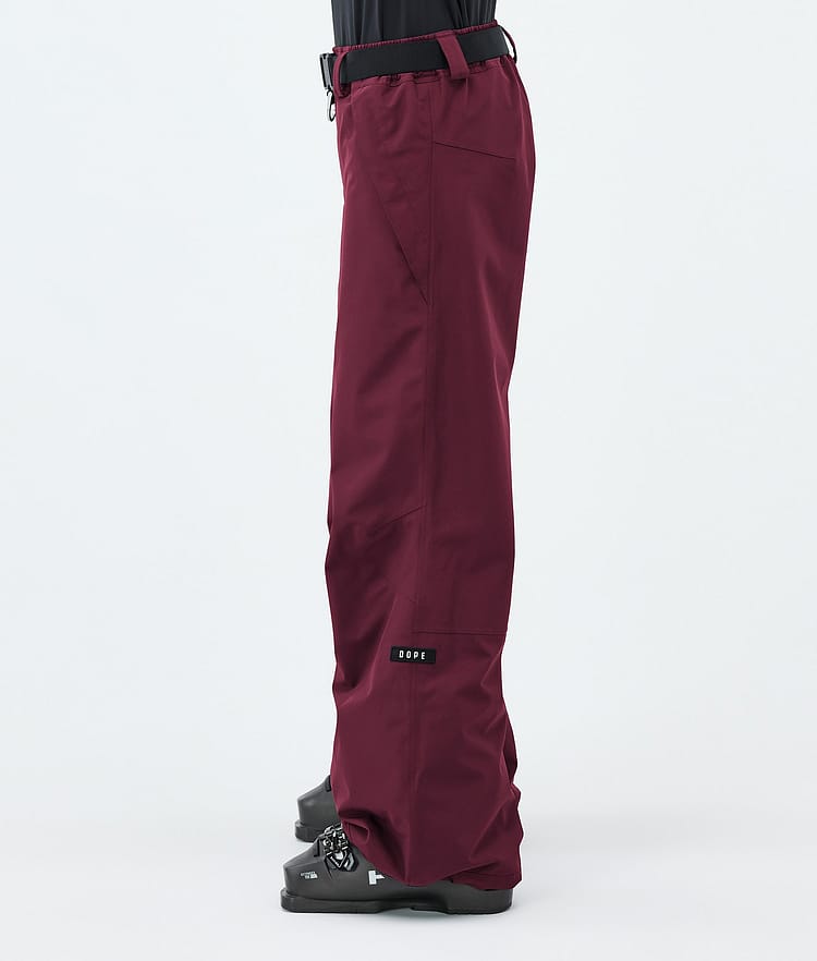 Dope Big W Skidbyxa Dam Burgundy, Bild 3 av 5