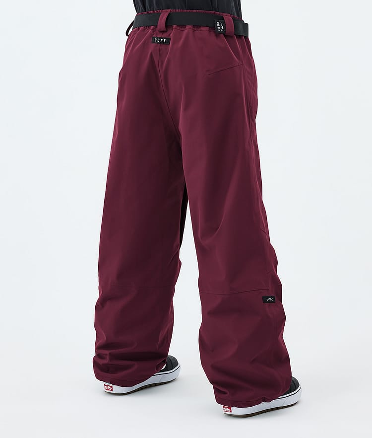 Dope Big W Snowboardbyxa Dam Burgundy, Image 4 of 5