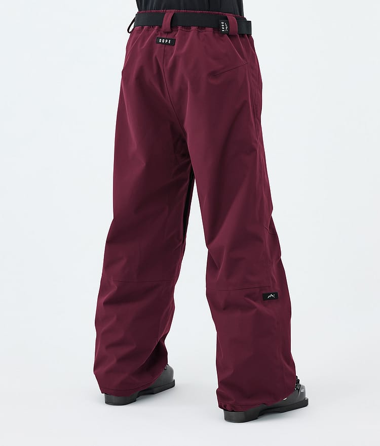 Dope Big W Skidbyxa Dam Burgundy, Bild 4 av 5