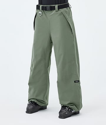 Dope Big W Skidbyxa Moss Green