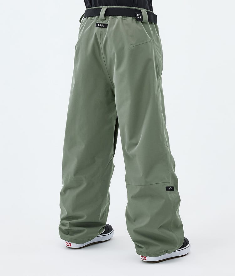 Dope Big W Snowboardbyxa Dam Moss Green, Bild 4 av 5