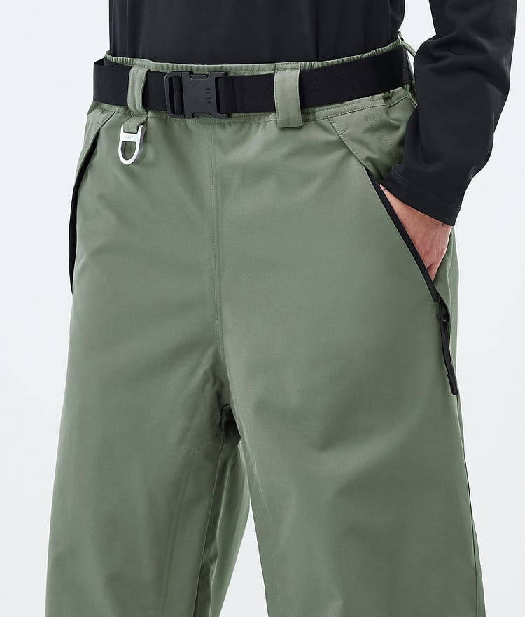 Dope Big W Snowboardbyxa Dam Moss Green, Bild 5 av 5