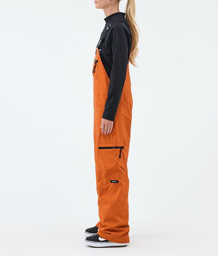 Dope Vertex W Snowboardbyxa Dam Burned Orange, Image 3 of 7