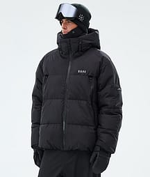 Dope Puffer Full Zip Skidjacka Herr Black