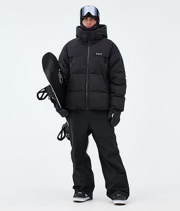 Dope Puffer Snowboardoutfit Black