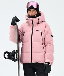 Dope Puffer W Snowboardjacka Dam Soft Pink