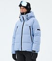Dope Puffer W Snowboardjacka Dam Light Blue