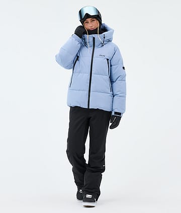 Dope Puffer W Snowboardoutfit Light Blue/Black