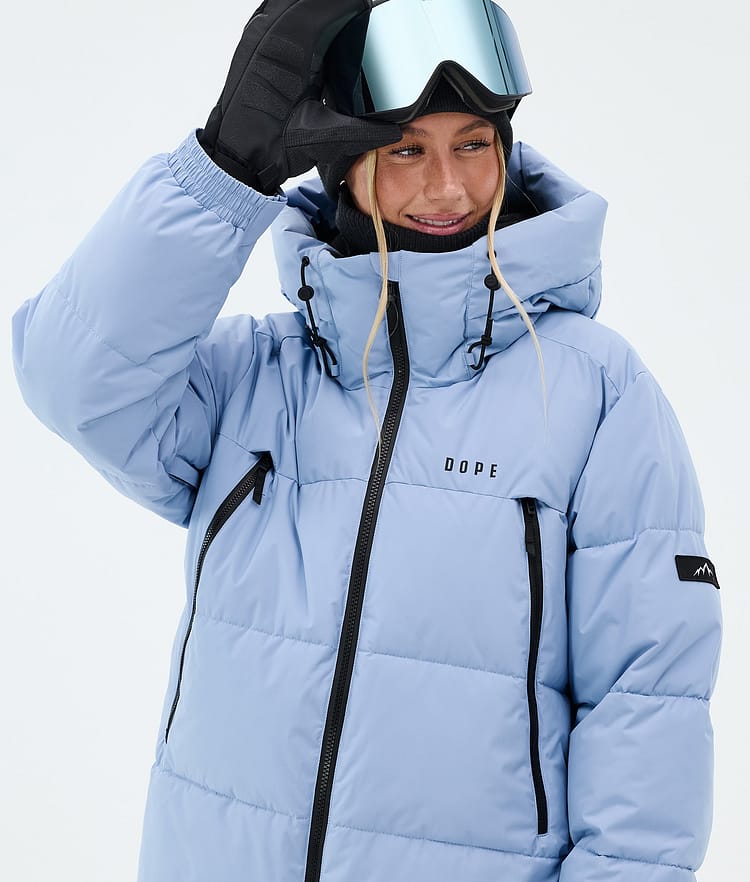Dope Puffer W Snowboardjacka Dam Light Blue, Image 4 of 8