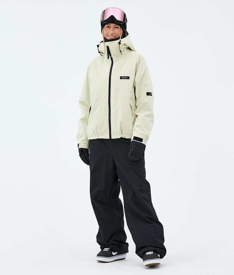 Dope Spartan W Snowboardjacka Dam Dirty White, Bild 2 av 8