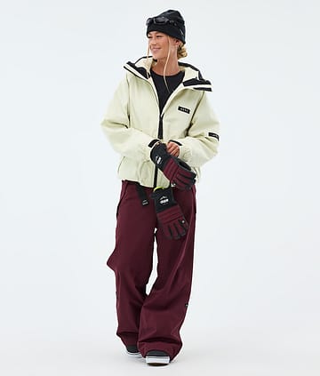Dope Spartan W Snowboardoutfit Dirty White/Burgundy