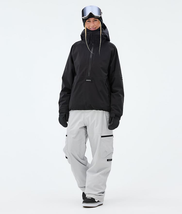 Dope Apex W Snowboardbyxa Dam Light Grey, Image 2 of 6