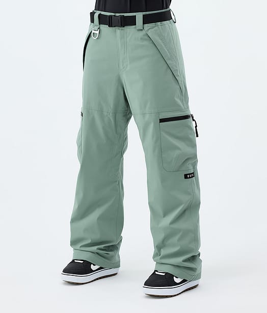 Dope Apex W Snowboardbyxa Kvinna Faded Green