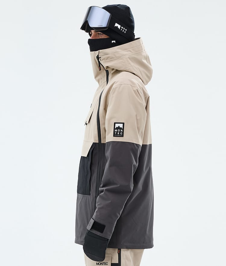 Montec Doom Snowboardjacka Herr Sand/Black/Phantom, Image 5 of 10