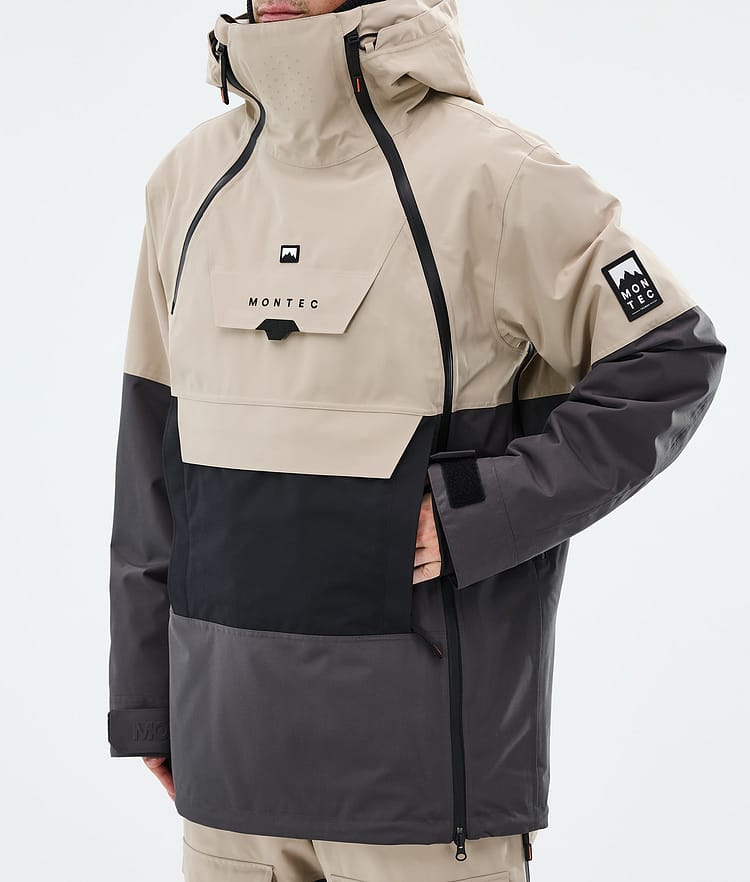Montec Doom Snowboardjacka Herr Sand/Black/Phantom, Image 7 of 10