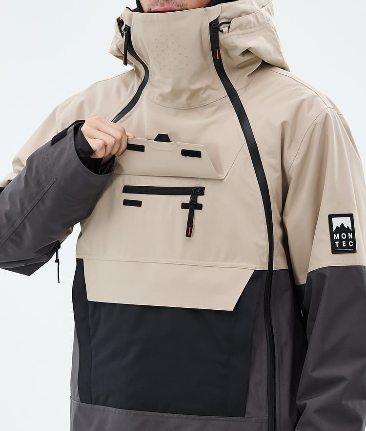 Montec Doom Skidjacka Herr Sand/Black/Phantom, Image 9 of 10
