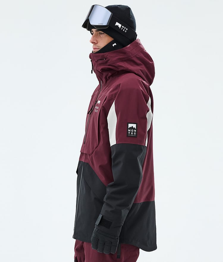 Montec Arch Skidjacka Herr Burgundy/Light Grey/Black, Image 5 of 9