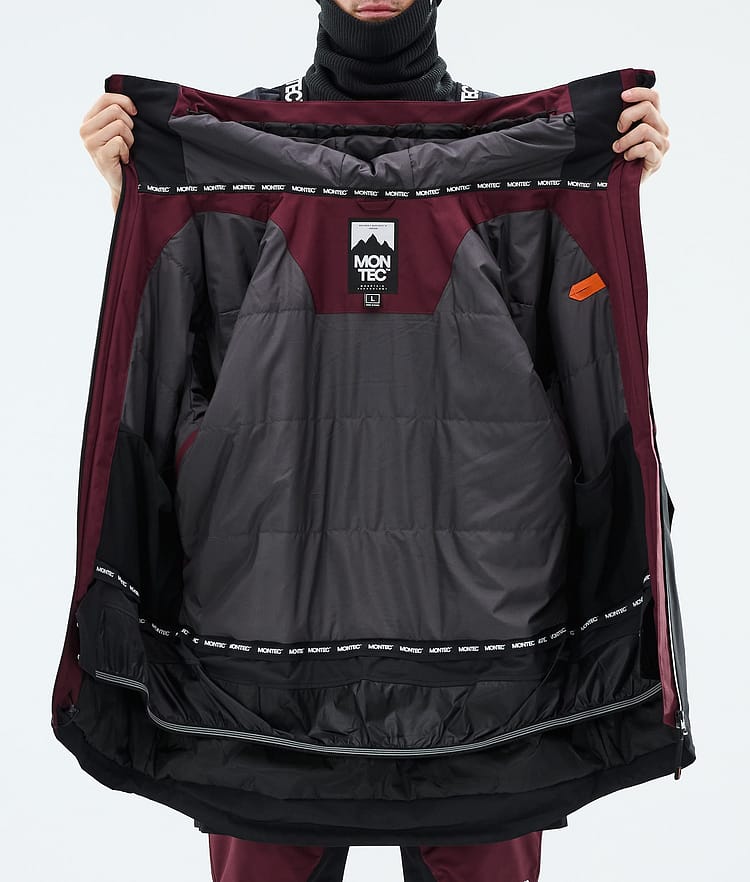 Montec Arch Skidjacka Herr Burgundy/Light Grey/Black, Image 9 of 9