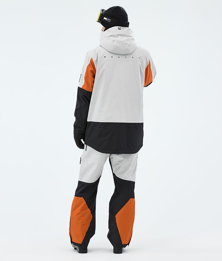 Montec Arch Skidjacka Herr Light Grey/Burned Orange/Black, Image 3 of 9
