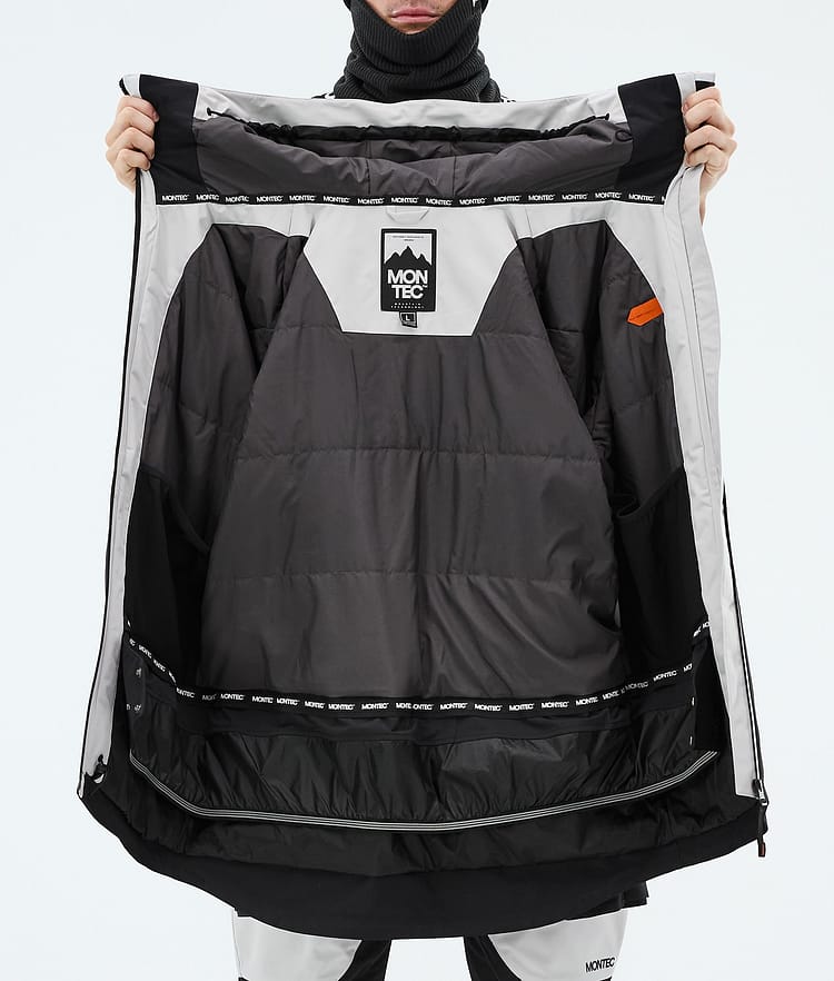 Montec Arch Skidjacka Herr Light Grey/Burned Orange/Black, Image 9 of 9