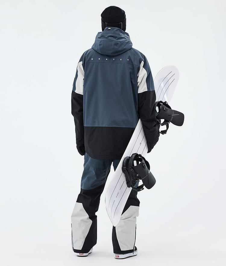 Montec Arch Snowboardjacka Herr Metal Blue/Light Grey/Black, Image 3 of 9