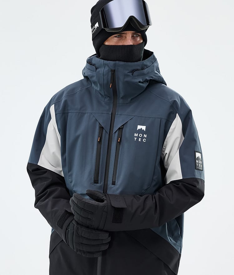 Montec Arch Snowboardjacka Herr Metal Blue/Light Grey/Black, Image 4 of 9