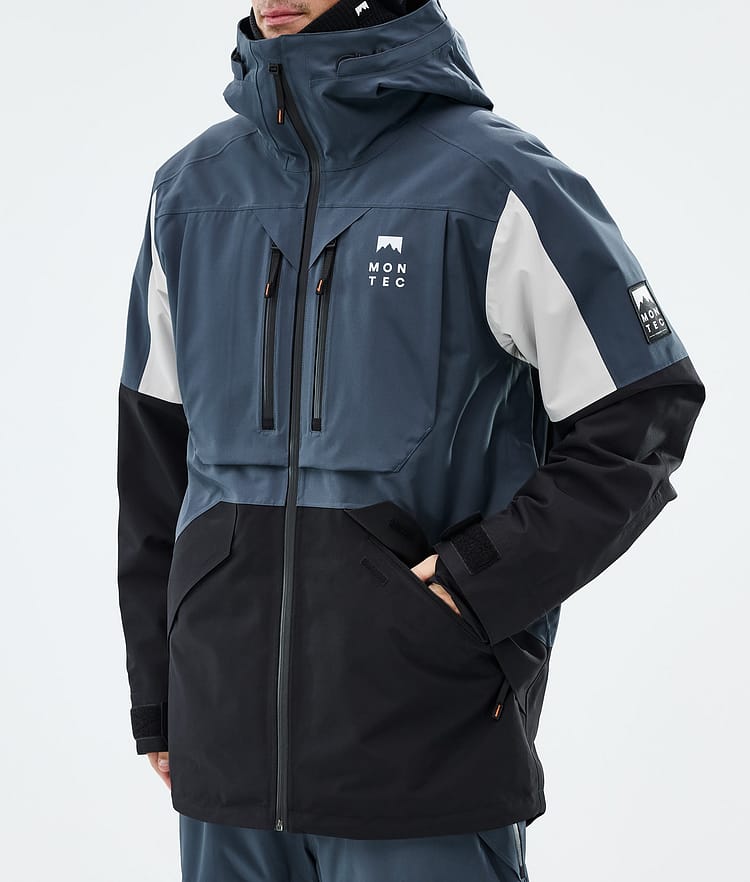 Montec Arch Snowboardjacka Herr Metal Blue/Light Grey/Black, Image 7 of 9
