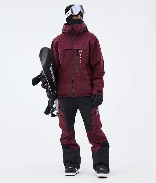 Montec Oracle Snowboardoutfit Burgundy/Black