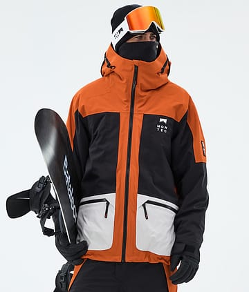 Montec Morpheus Snowboardjacka Burned Orange/Black/Light Grey